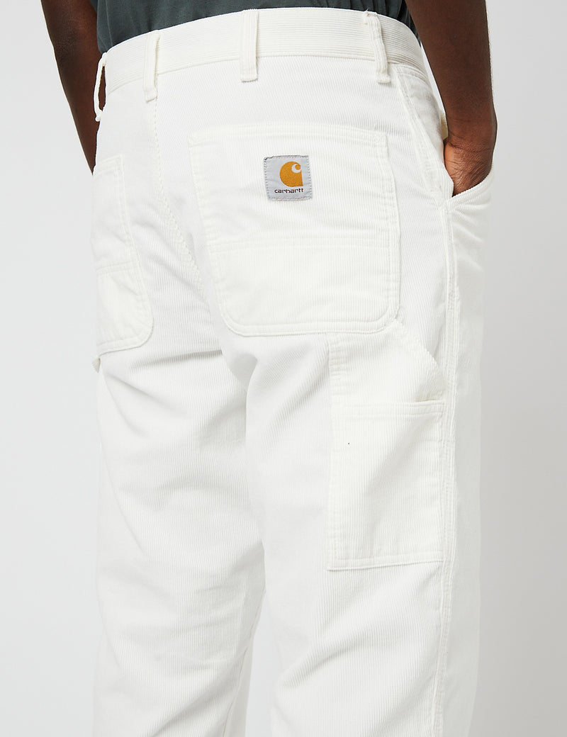 Carhartt-WIPシングルニーパンツ（コーデュロイ）-ワックス