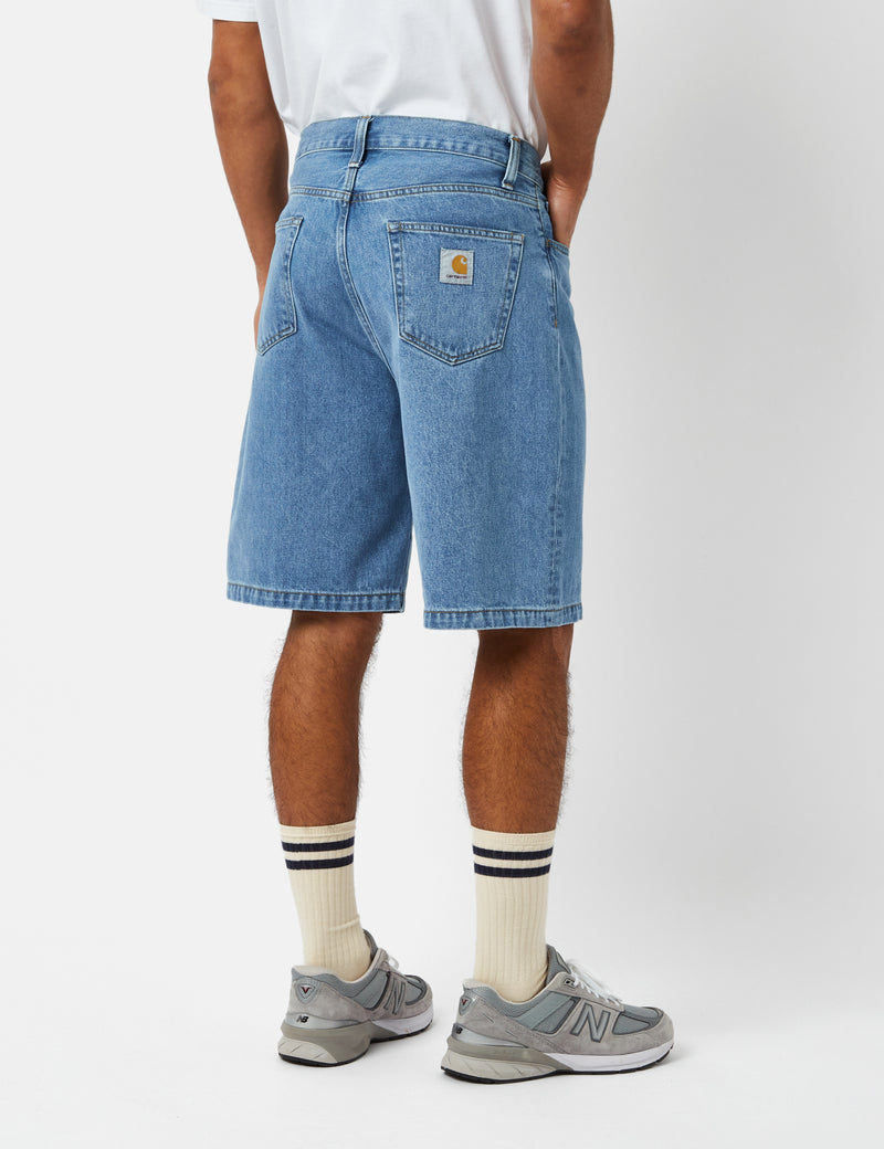 Carhartt-WIP Landon Shorts (Loose) - Blue Heavy Stone Wash