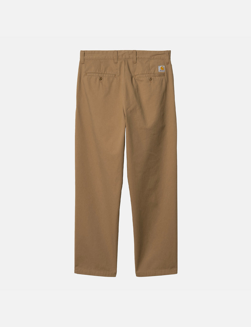 Carhartt-WIP Calder Pant (Relaxed, Tapered) - Buffalo Brown Rinsed