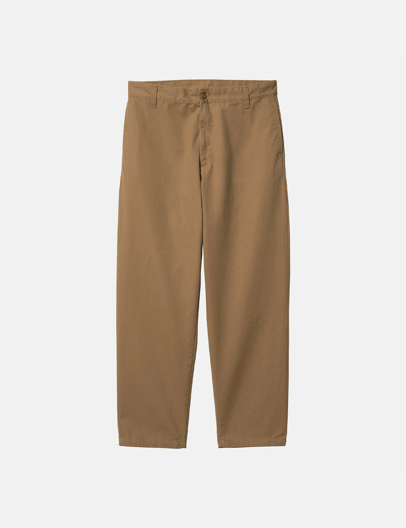 Carhartt-WIP Calder Pant (Relaxed, Tapered) - Buffalo Brown Rinsed