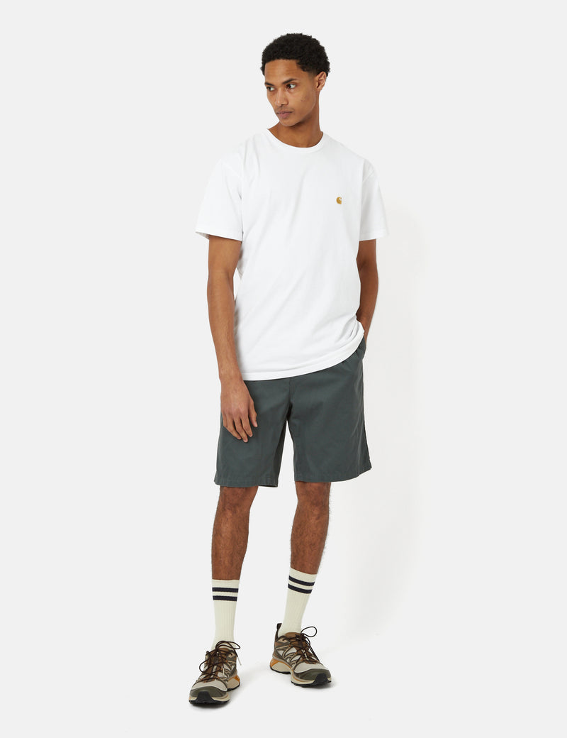 Carhartt-WIP Salford Short (décontracté, plissé) - Hemlock Green
