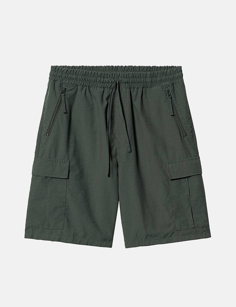 Carhartt-WIPジョガーショーツ-ヘムロックグリーン