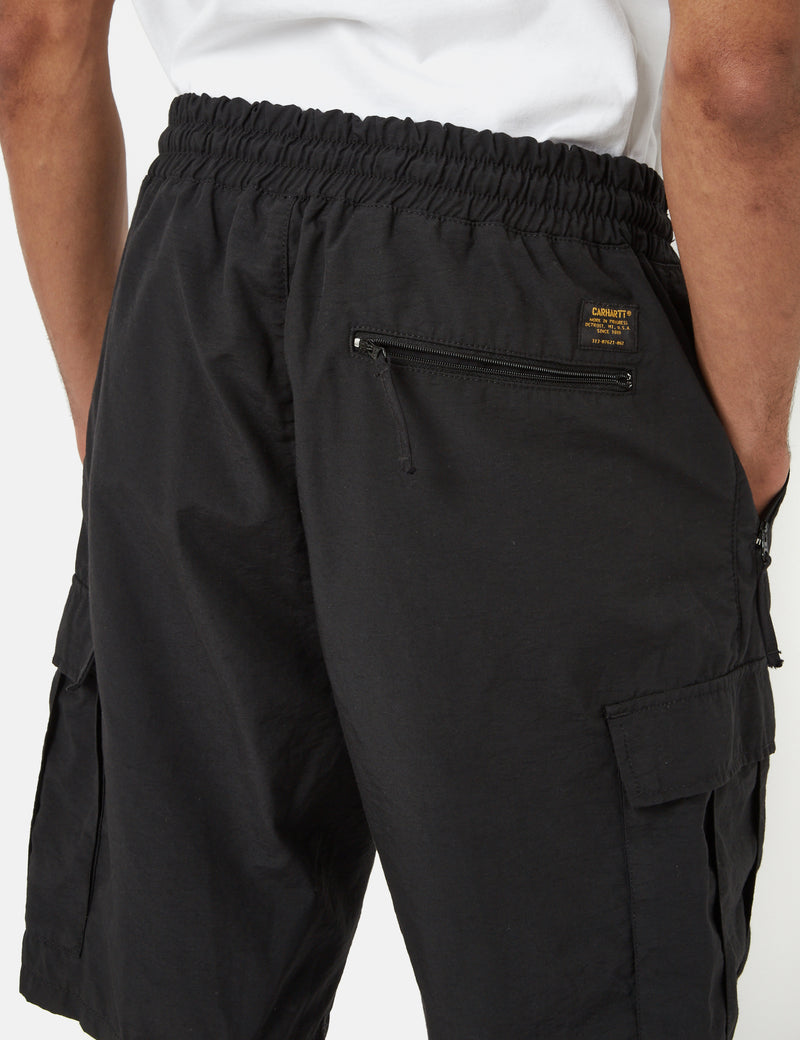 Carhartt WIP Jogger Shorts Black I URBAN EXCESS