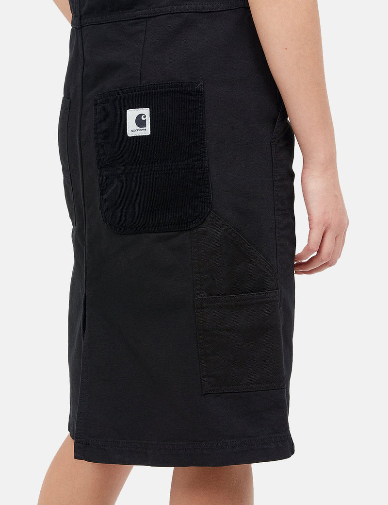 여성용 Carhartt-WIP 메들리 드레스 - 블랙