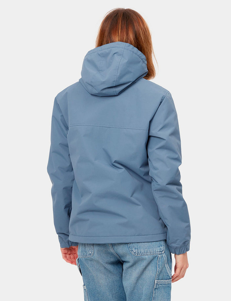 Damen Carhartt-WIP Nimbus Pullover Jacke - Icesheet Blue