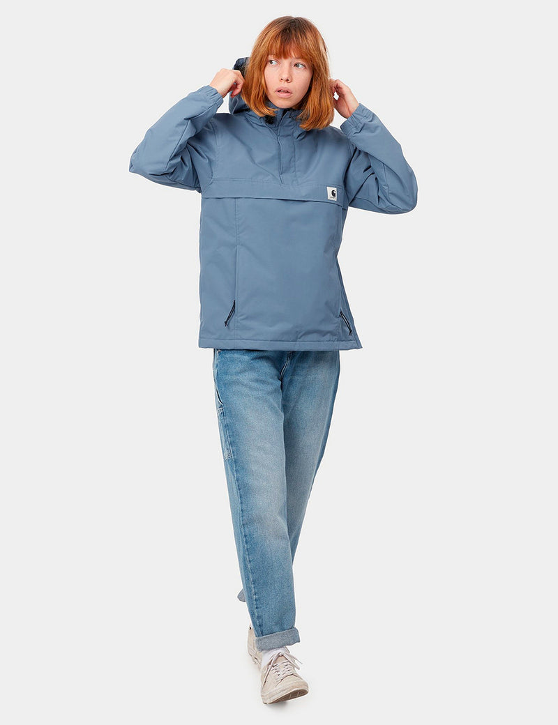 Damen Carhartt-WIP Nimbus Pullover Jacke - Icesheet Blue