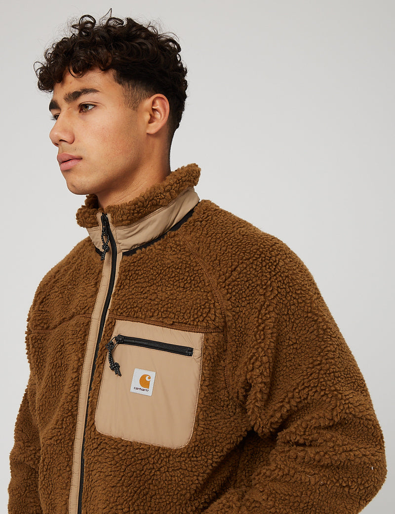 Veste polaire Carhartt-WIP Prentis Liner - Tawny/Cuir Marron