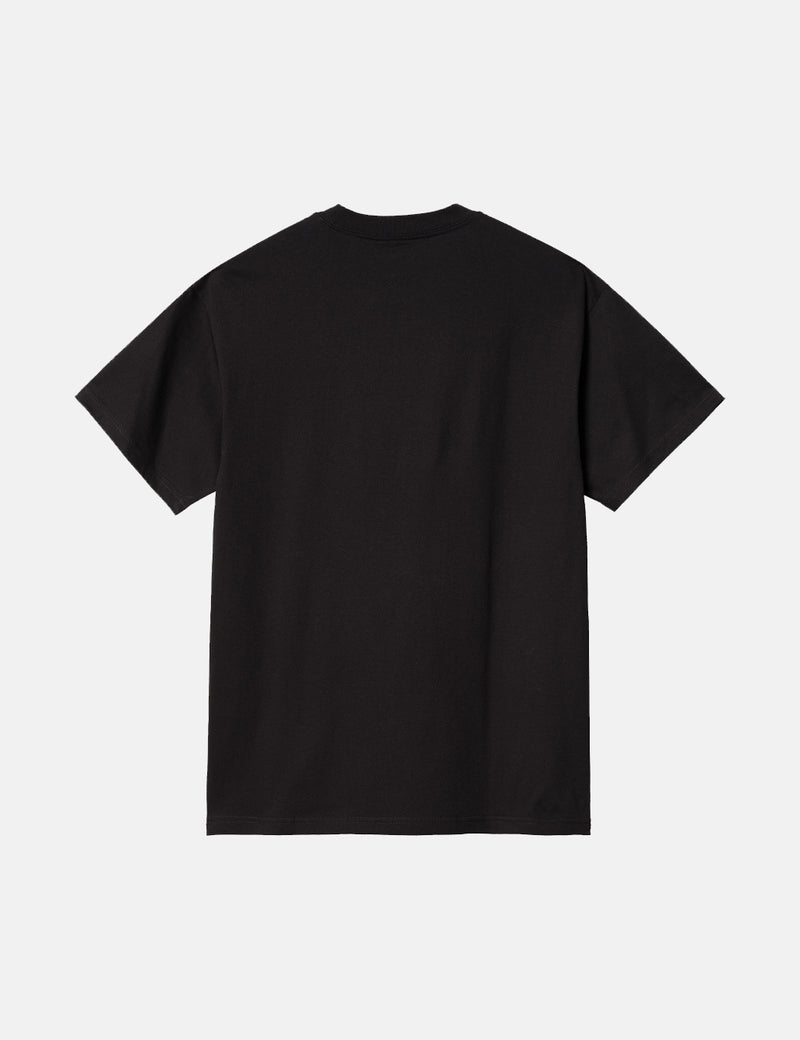 Carhartt-WIP T-shirt Parties pertinentes - Noir/Blanc