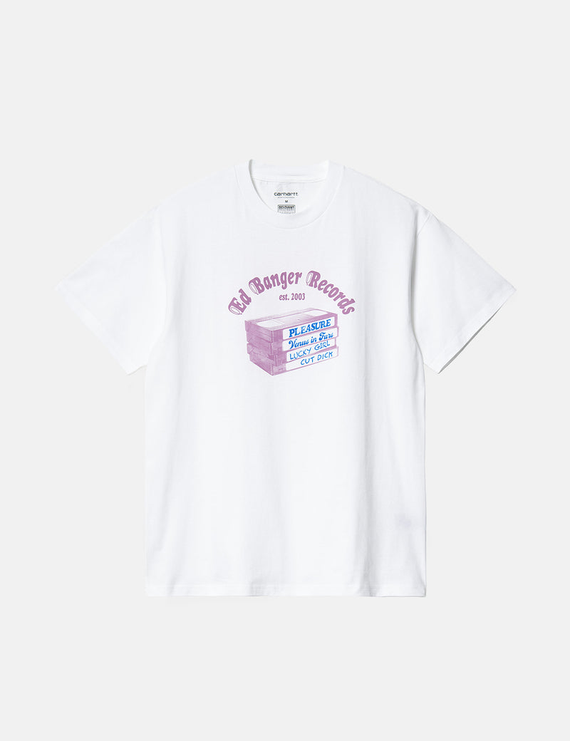 Carhartt-WIP T-Shirt Ed Banger - Blanc