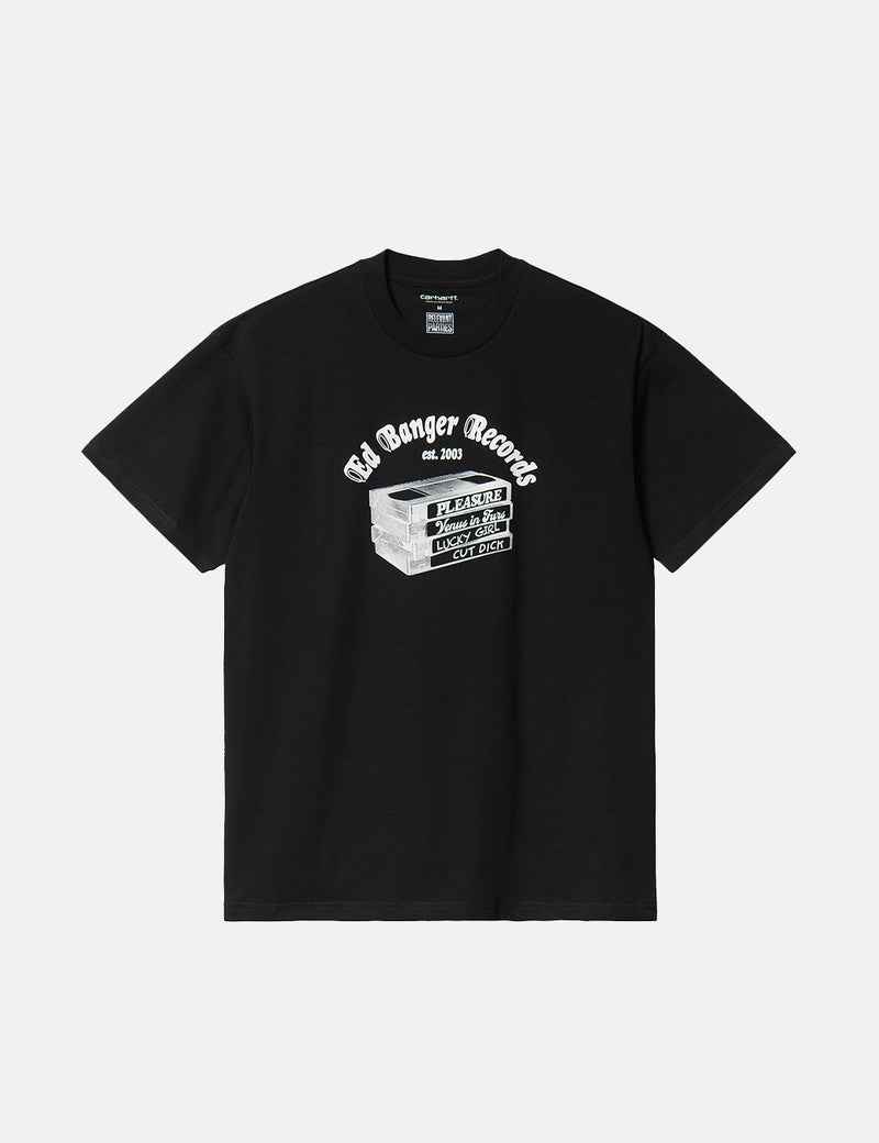 Carhartt-WIPエドバンガーTシャツ-ブラック