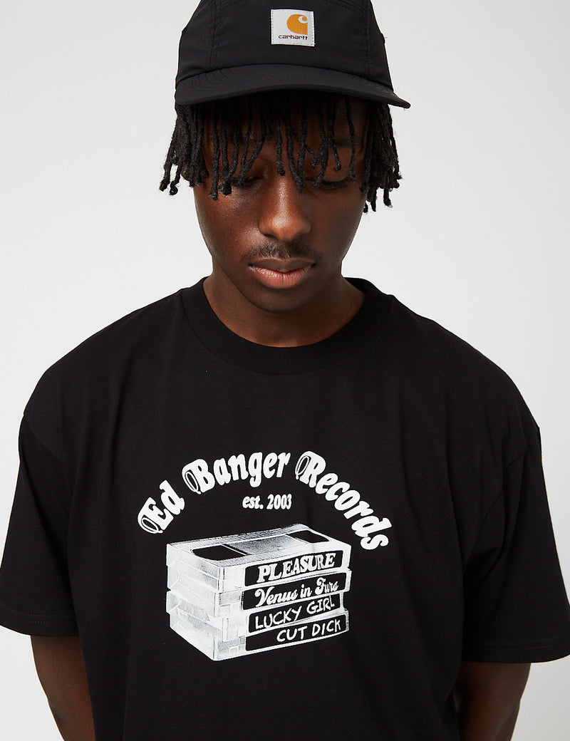 Carhartt-WIPエドバンガーTシャツ-ブラック