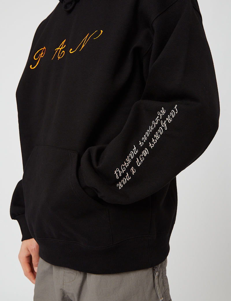 Sweat à capuche Carhartt-WIP Pan - Noir