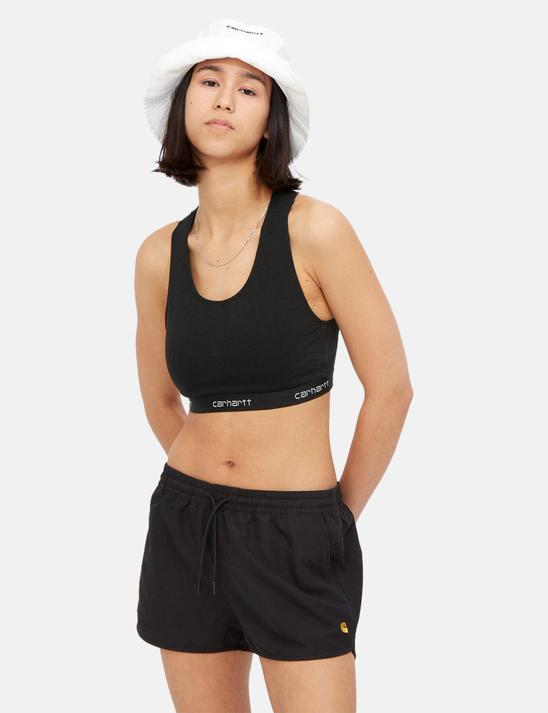 Carhartt-WIP Débardeur Script Racer Femme - Noir