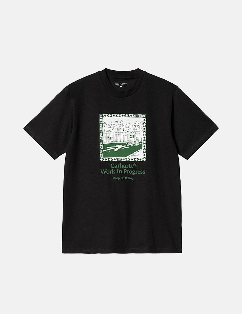 Carhartt-WIP Steamroller T-Shirt - Schwarz