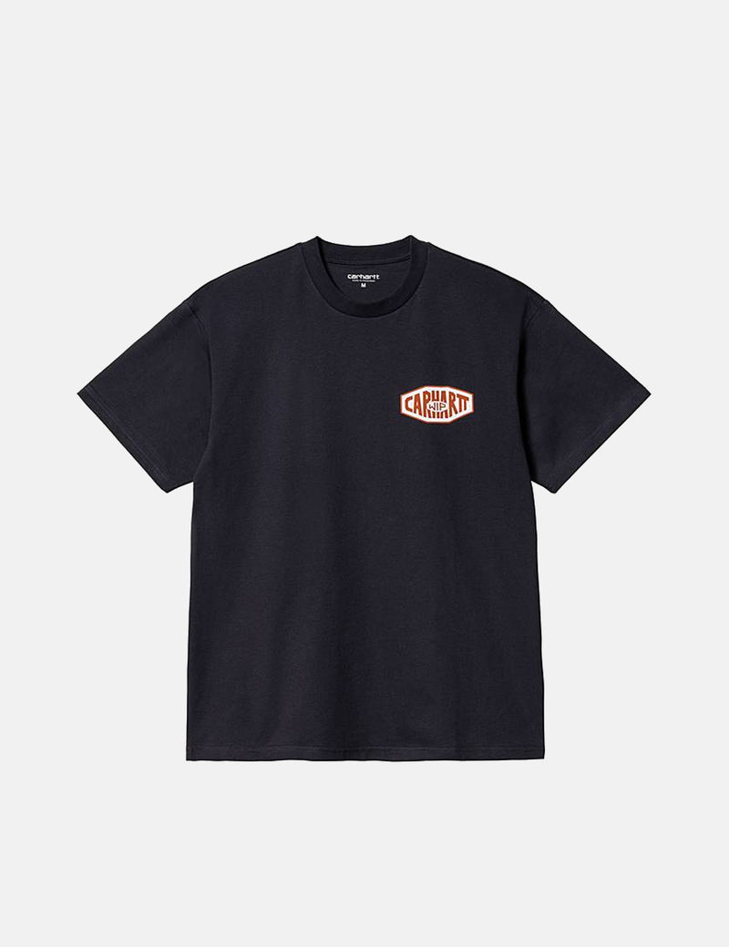 Carhartt-WIPシャツ-ダークネイビーブルー