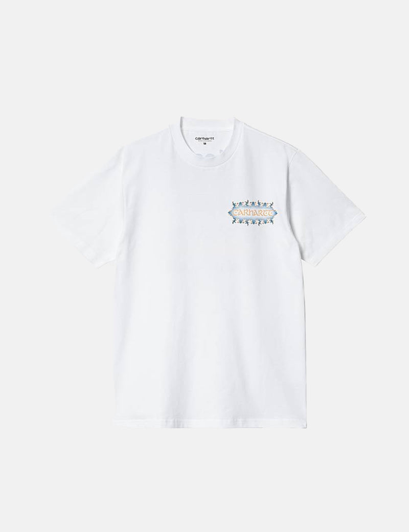 T-Shirt Carhartt-WIP Spaces - Blanc