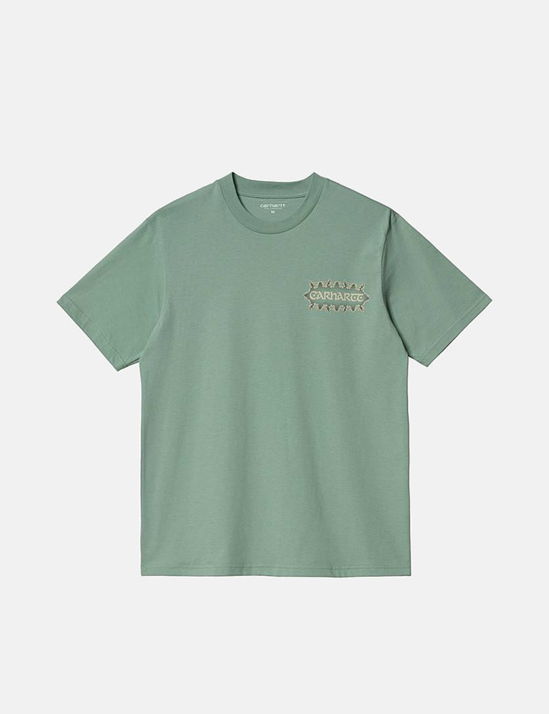 T-Shirt Carhartt-WIP Spaces - Misty Sage Green