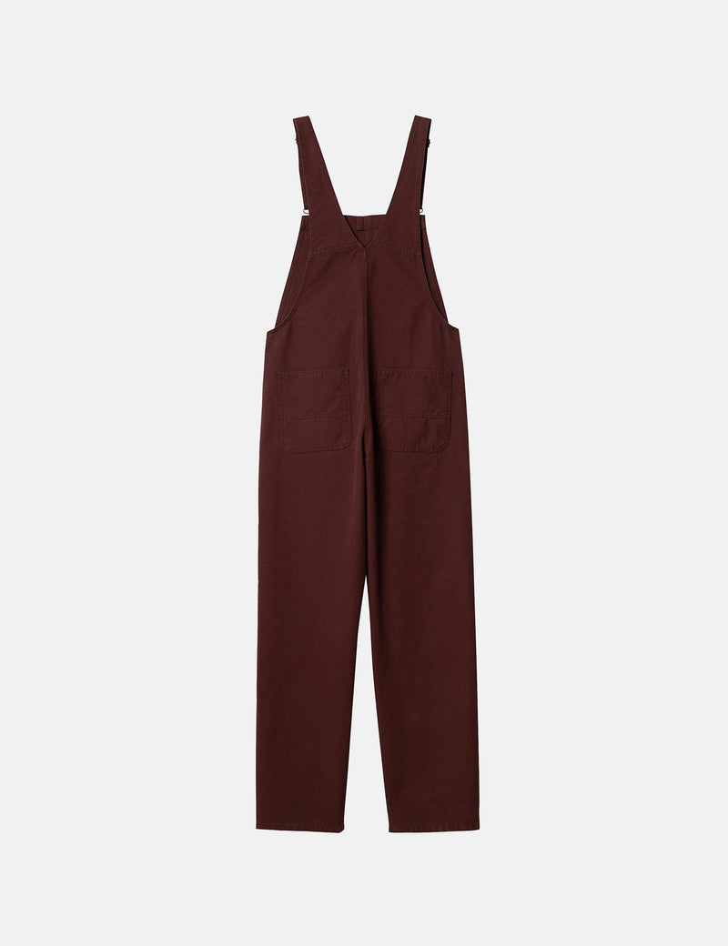 Carhartt-WIP Damen-Latzhose (gerade) – Ale Brown