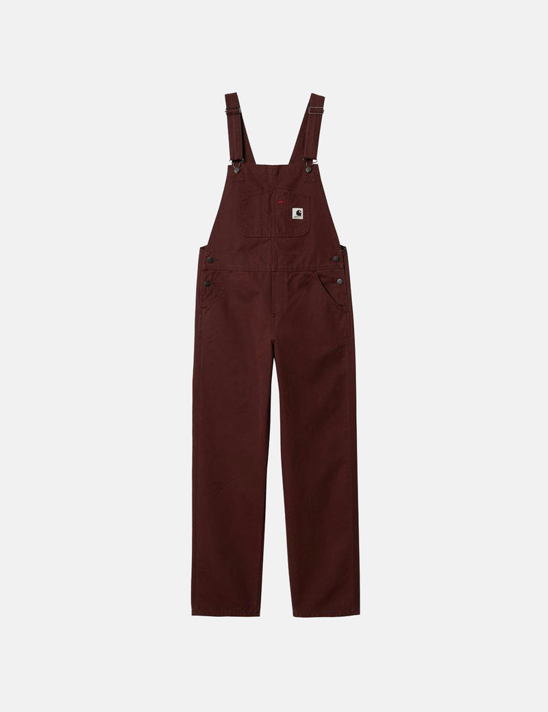 Carhartt-WIP Womens Bib Overall (Straight) - Ale Brown