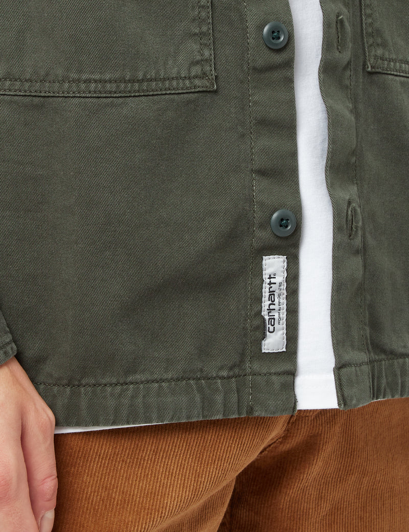 Carhartt-WIP Charter Chemise à Manches Longues - Buis Vert