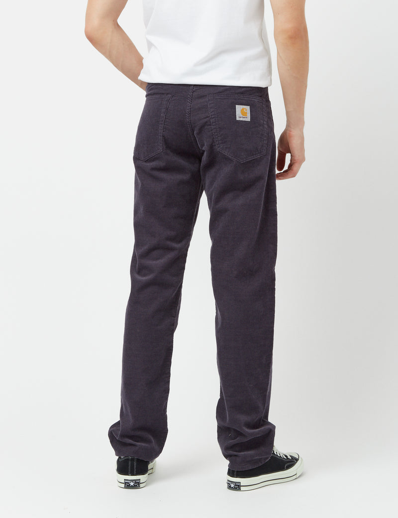 Carhartt-WIP Pontiac Cord Pant (Décontracté) - Artichaut Violet