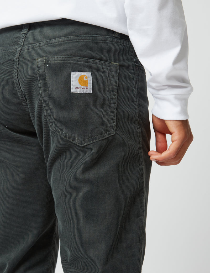 Carhartt-WIPポンティアックコードパンツ（リラックス）-ボックスウッドグリーン