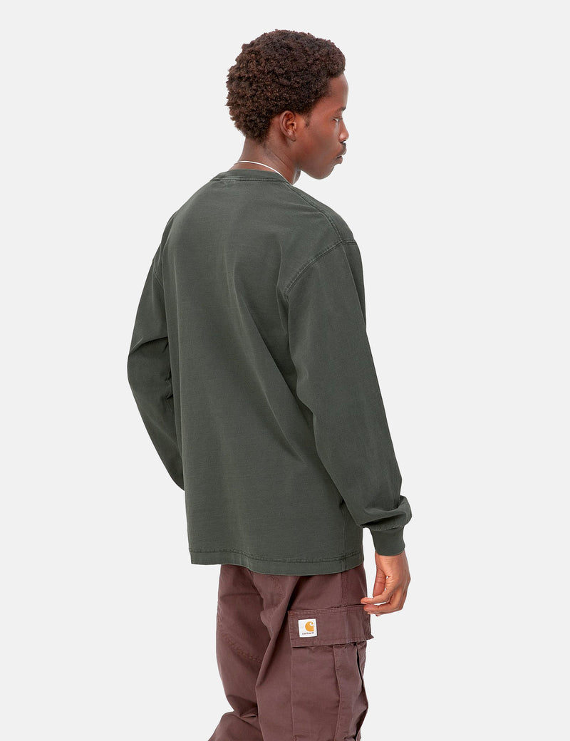 T-Shirt à Manche Longue Carhartt-WIP Vista - Buis Vert