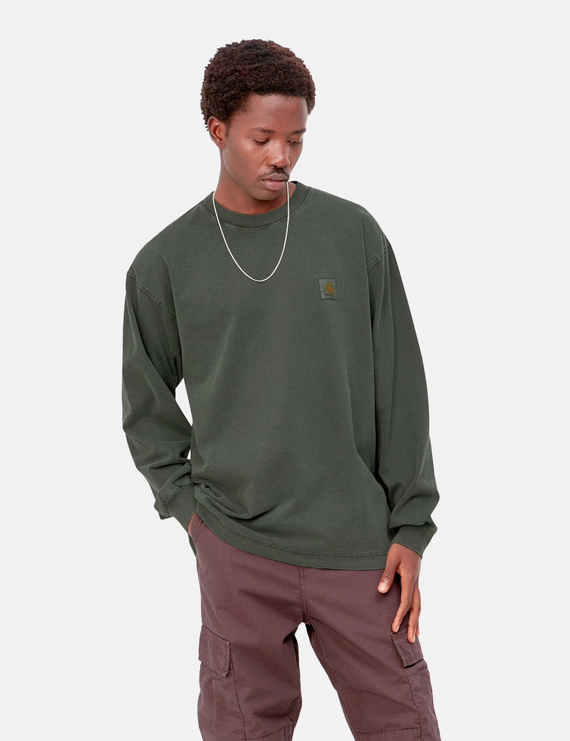 T-Shirt à Manche Longue Carhartt-WIP Vista - Buis Vert