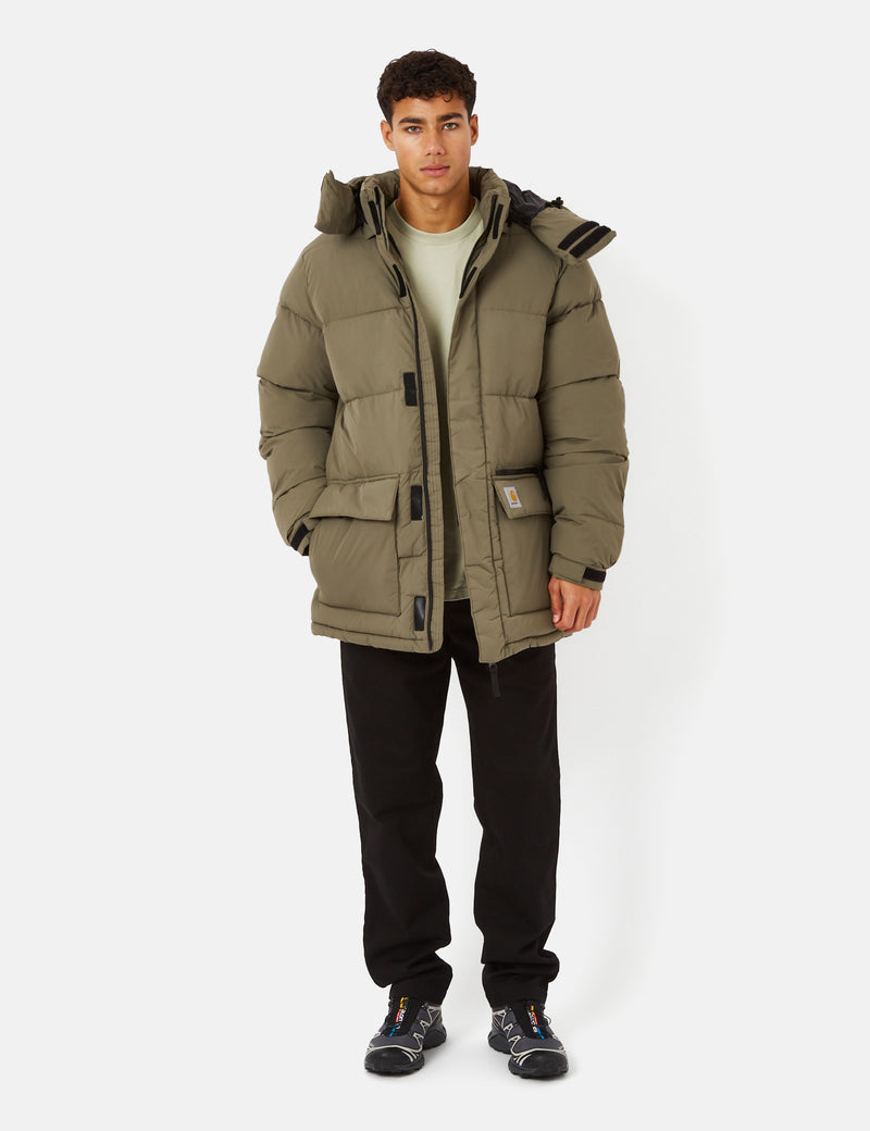 Carhartt-WIP Veste Milton - Vert Algues