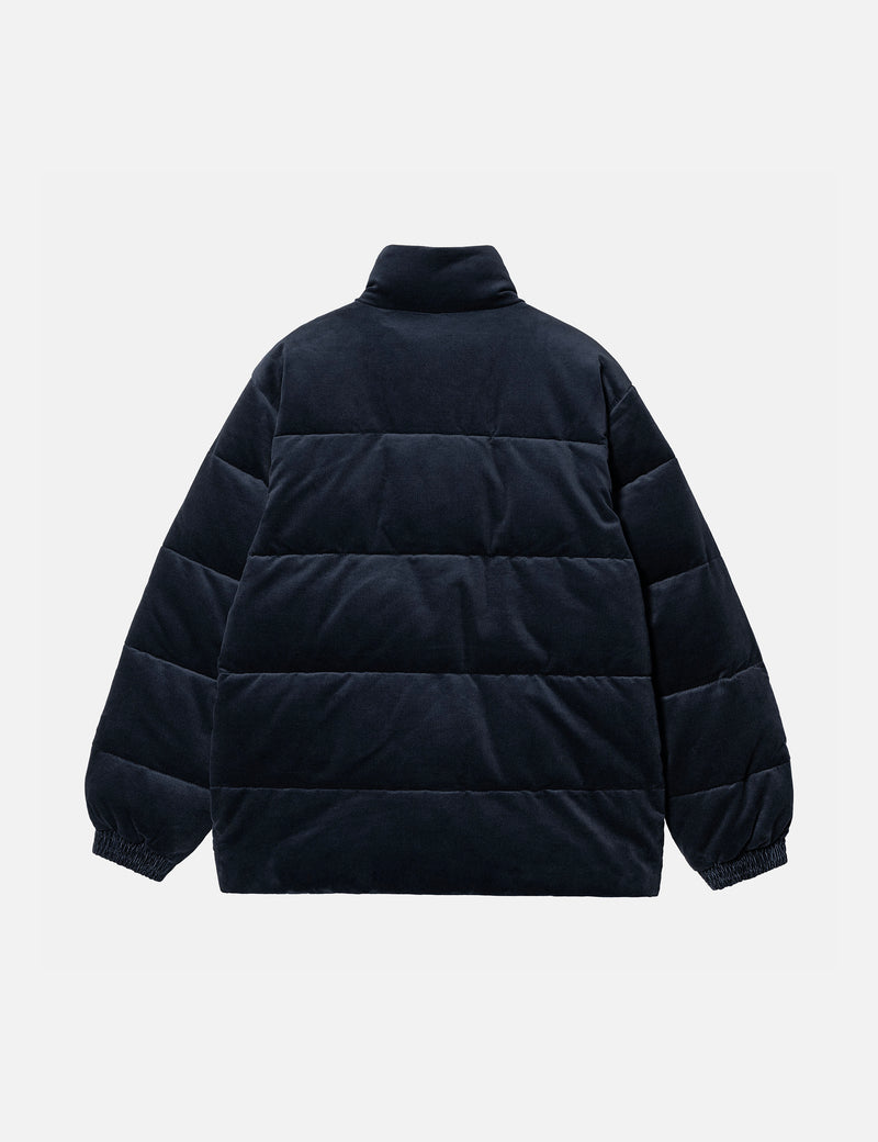 Carhartt-WIPレイトンジャケット-ダークネイビーブルー/ダークネイビーブルー