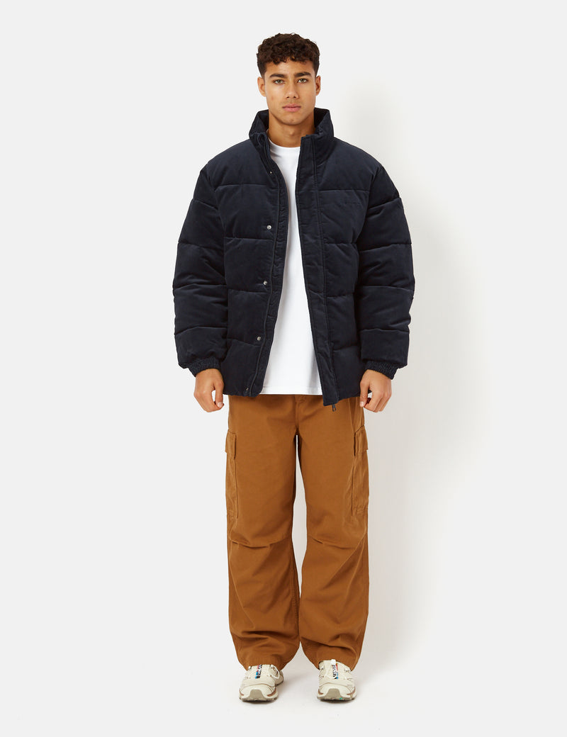 Carhartt-WIPレイトンジャケット-ダークネイビーブルー/ダークネイビーブルー