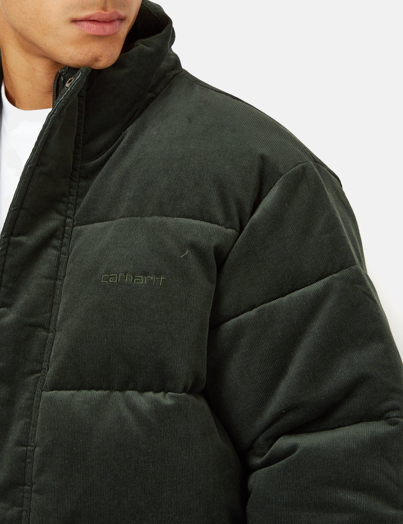 Carhartt-WIP Veste Layton - Vert Cèdre Foncé/Vert Cèdre Foncé