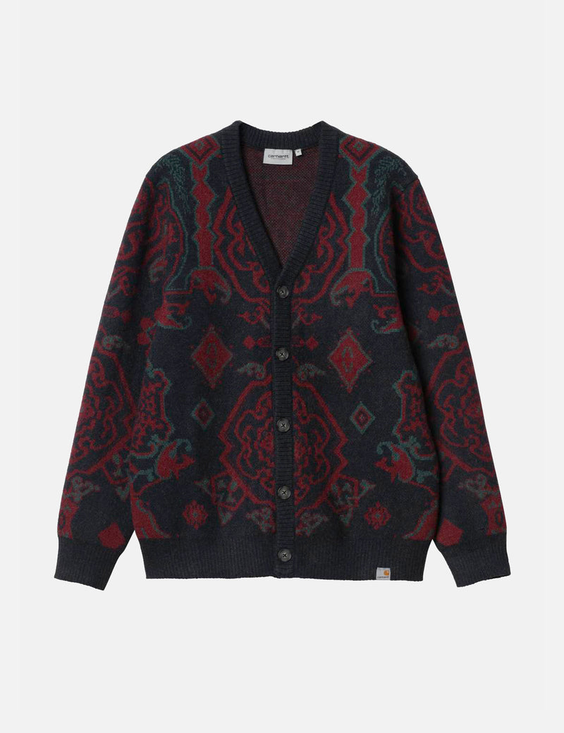 Carhartt-WIP （Verse Jacquard）-ダークネイビーブルー