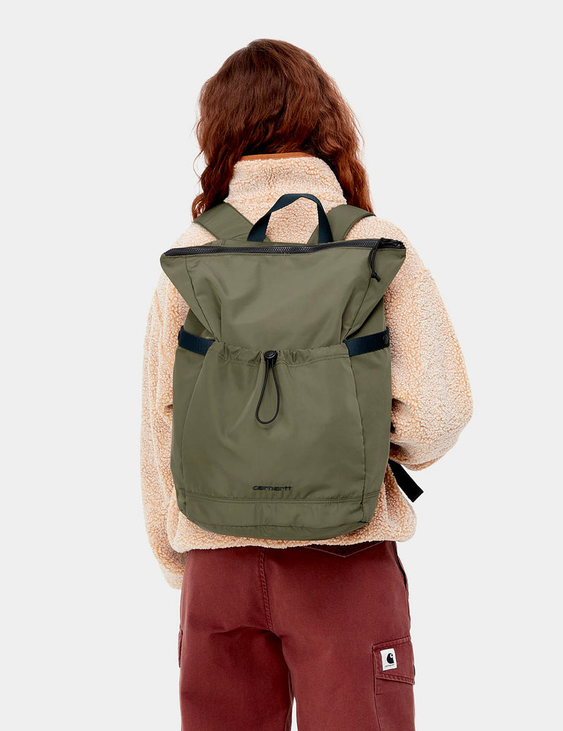 Carhartt-WIP Bayshore Backpack - Seaweed Green/Dark Cedar Green