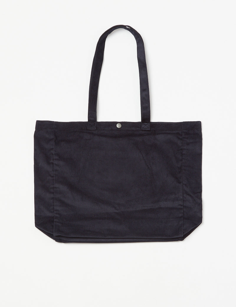 Carhartt-WIP Sac Cabas Flint - Bleu Marine Foncé