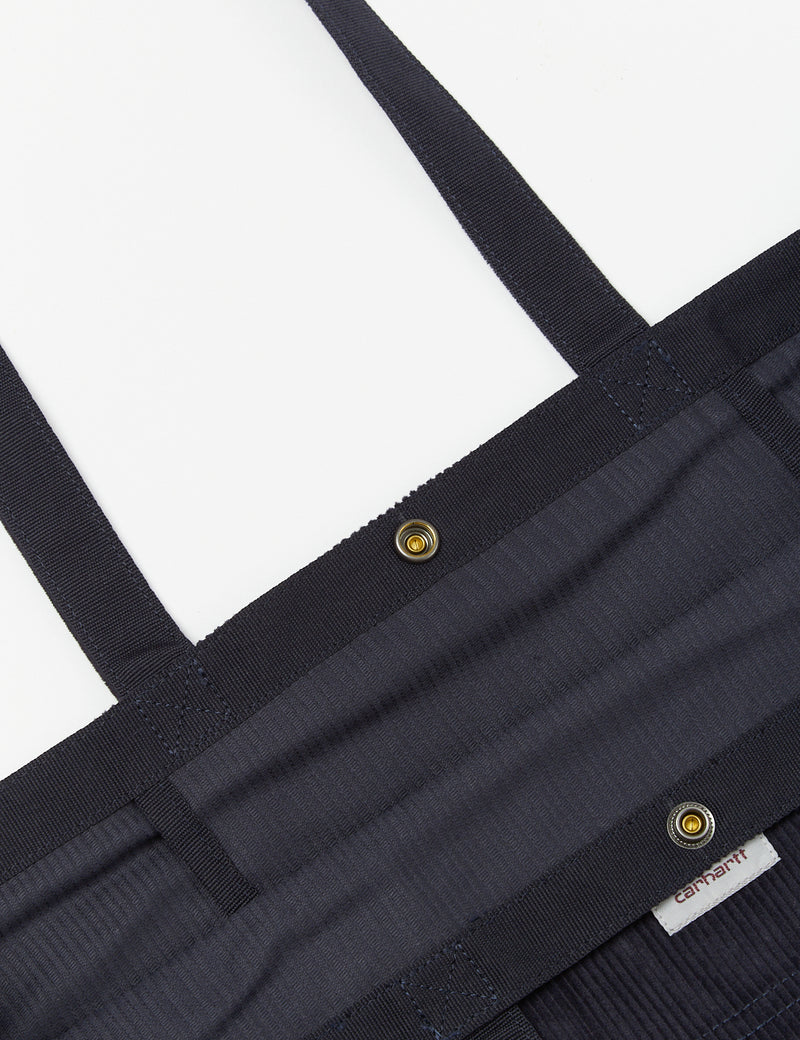 Carhartt-WIP Sac Cabas Flint - Bleu Marine Foncé