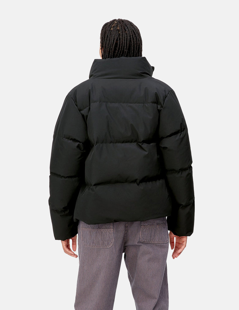 Carhartt-WIPレディースヤニージャケット-ブラック/ホワイト