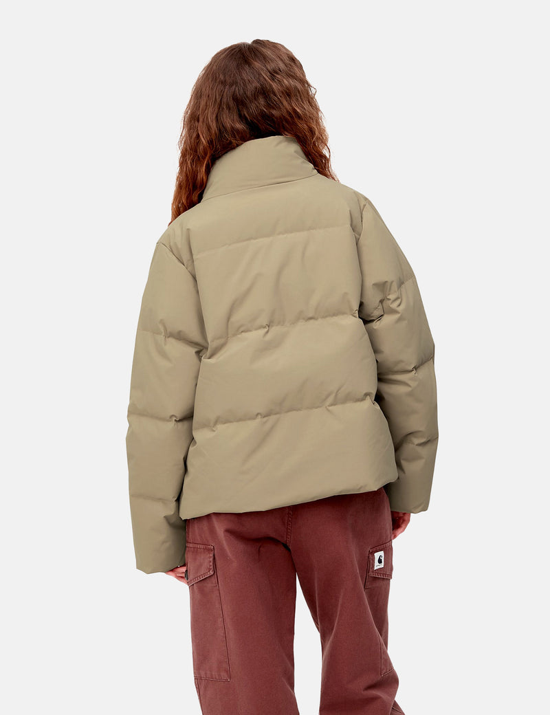Carhartt-WIPレディースヤニージャケット-タナミブラウン/ブラック