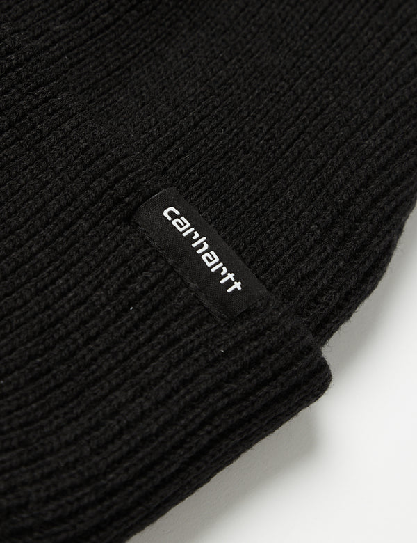Carhartt-WIP Gordan Beanie-Mütze - Schwarz