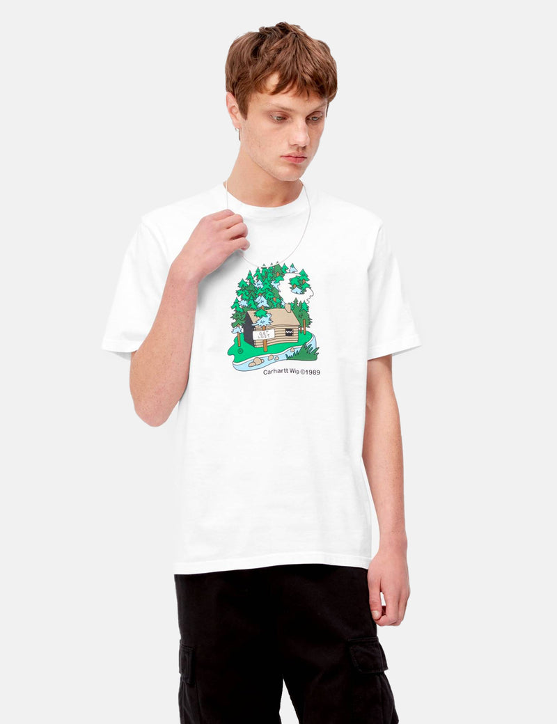 Carhartt-WIP T-Shirt Cabine - Blanc