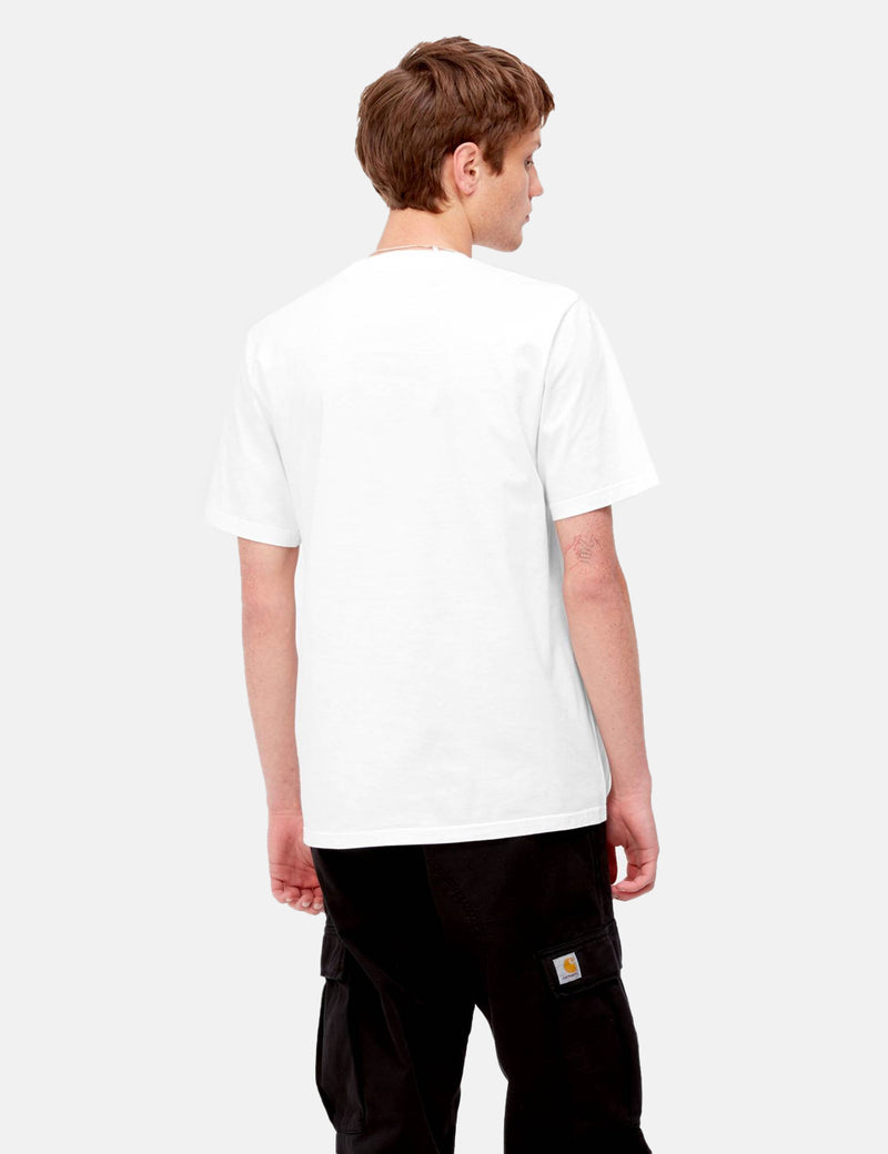 Carhartt-WIP T-Shirt Cabine - Blanc