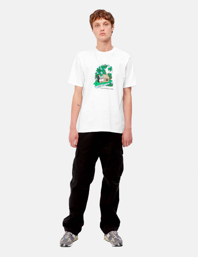Carhartt-WIP T-Shirt Cabine - Blanc