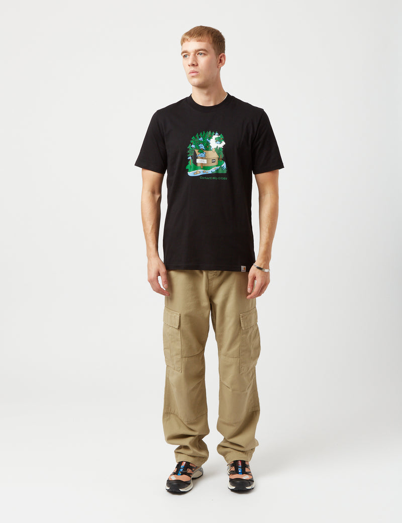Carhartt-WIP T-Shirt Cabine - Noir