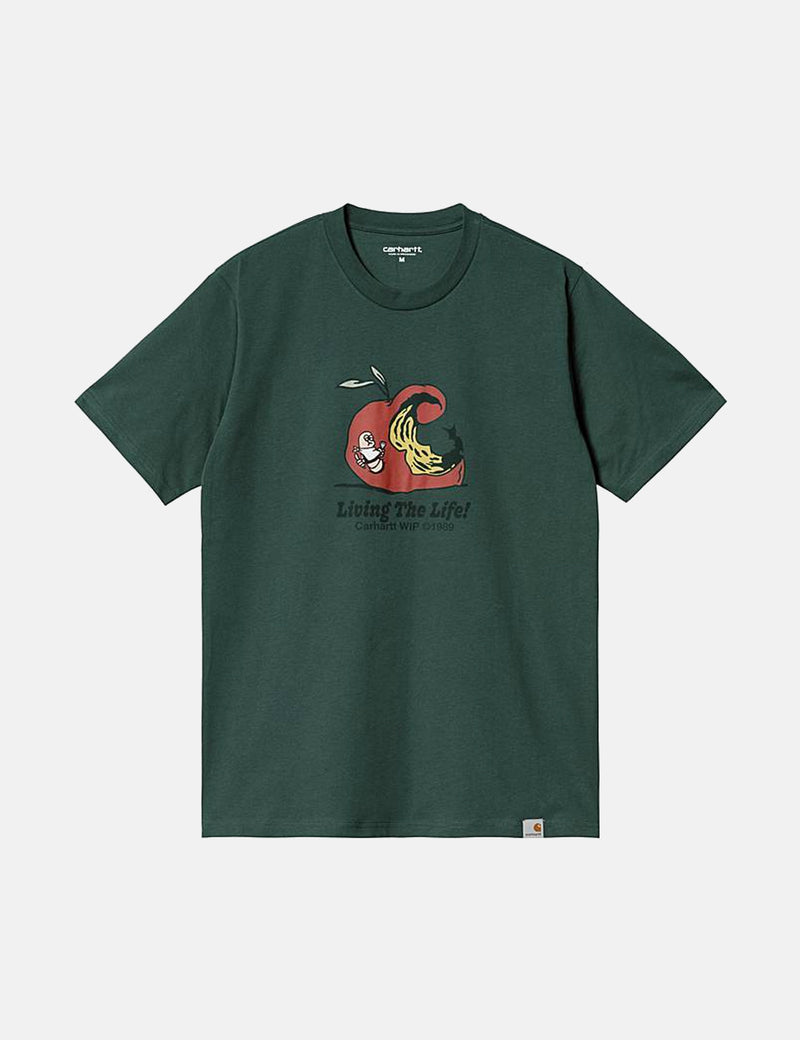 Carhartt-WIP T-Shirt Appetite - Juniper Green