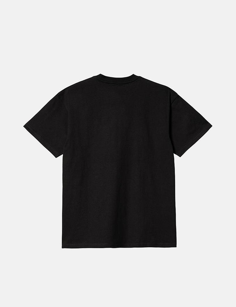Carhartt-WIP T-Shirt Happy Script - Noir