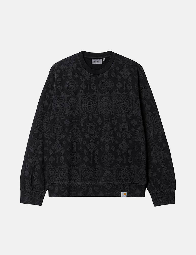 Carhartt-WIP Sweat imprimé Verse - Noir