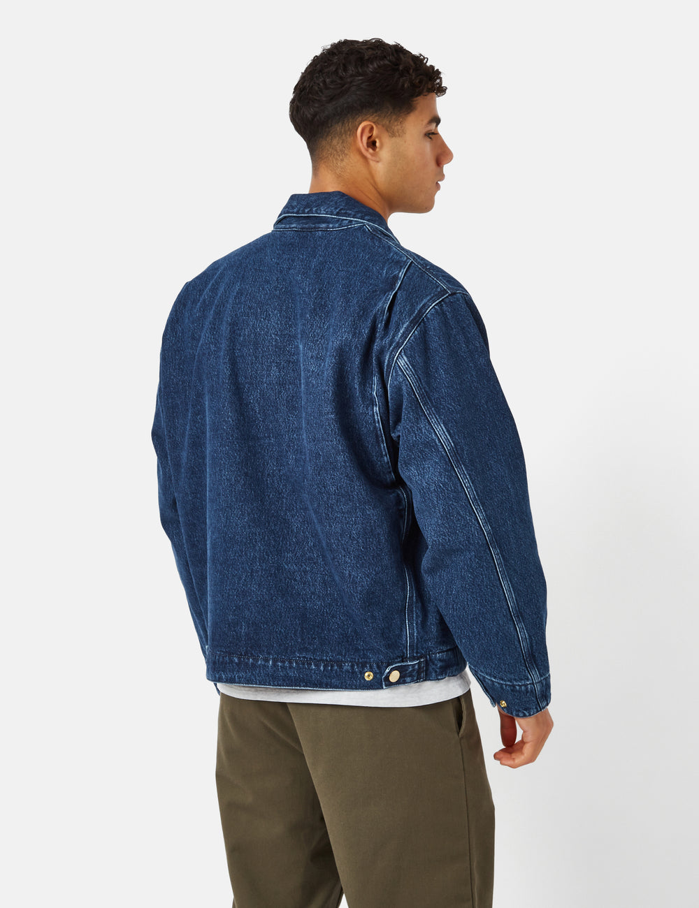 Carhartt-WIP Rider Jacket (Denim) - Blue Stone Washed