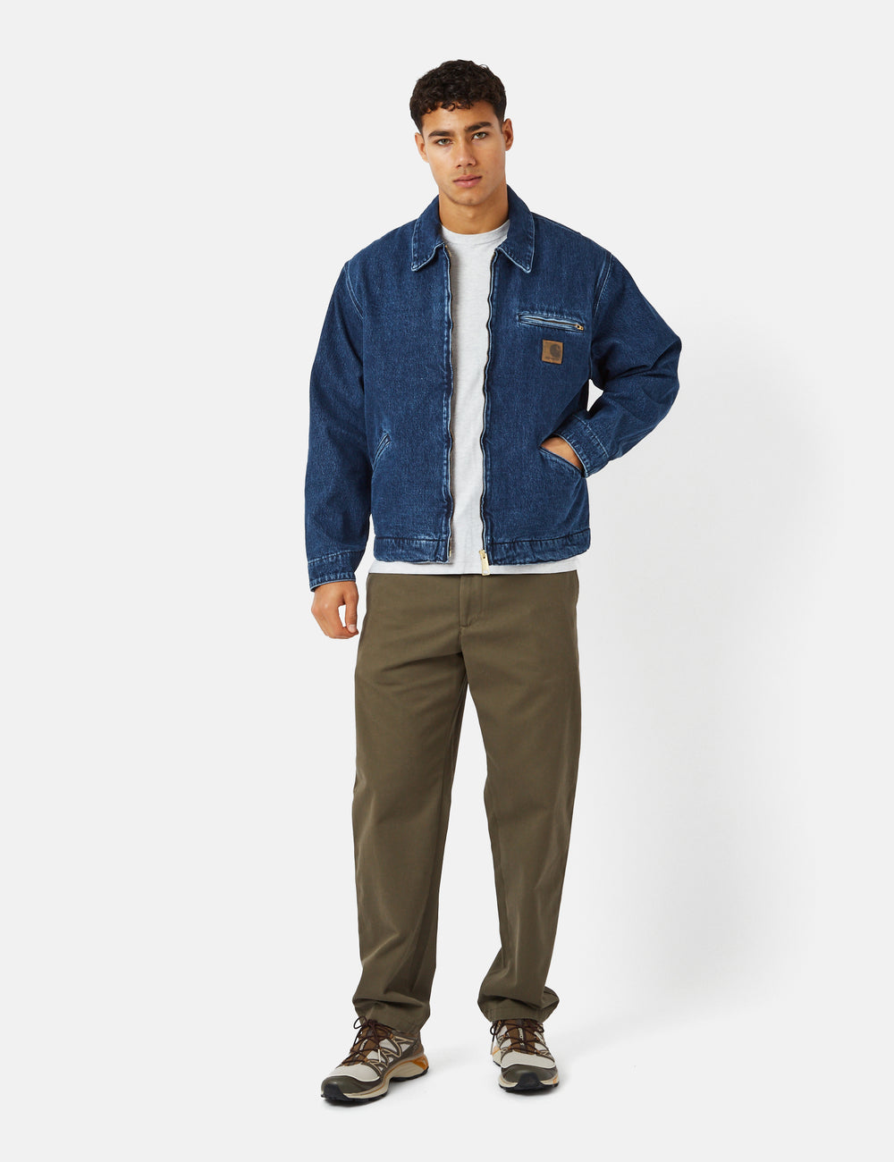 Carhartt-WIP Rider Jacket (Denim) - Blue Stone Washed I Urban