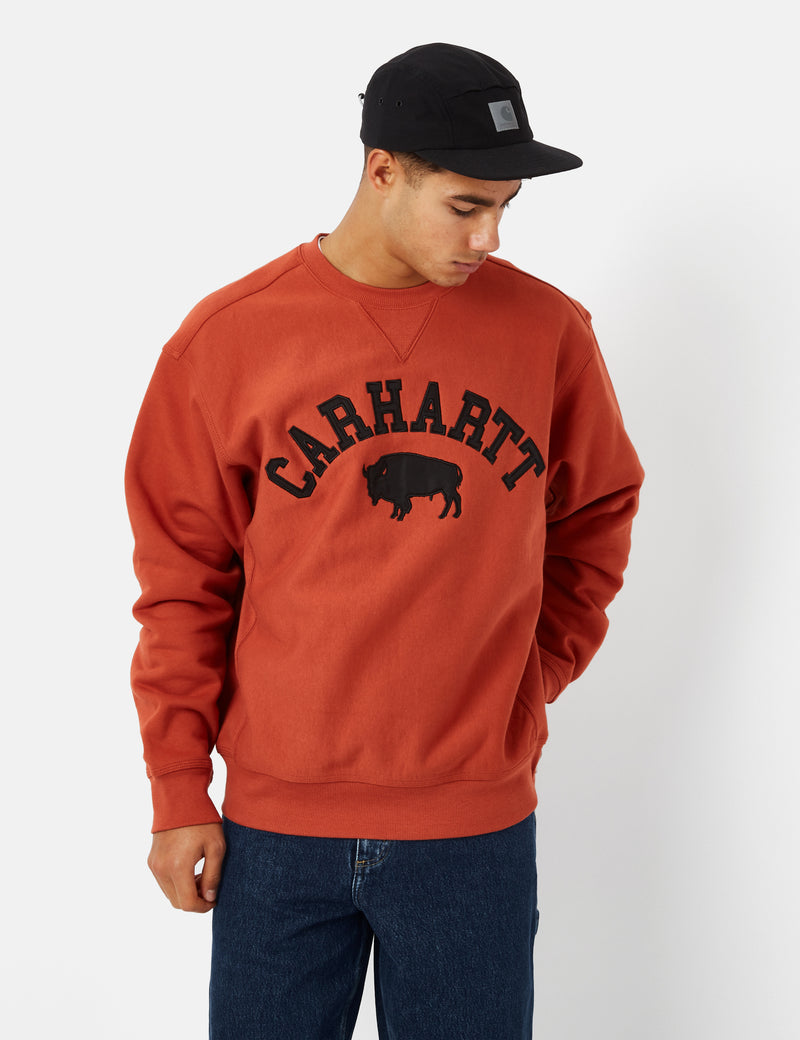 Carhartt-WIP Locker Sweatshirt - Phoenix/Black