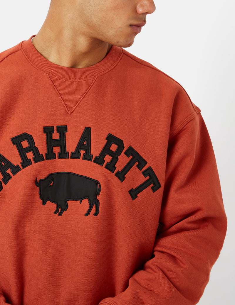 Carhartt-WIP Locker Sweatshirt - Phoenix/Black